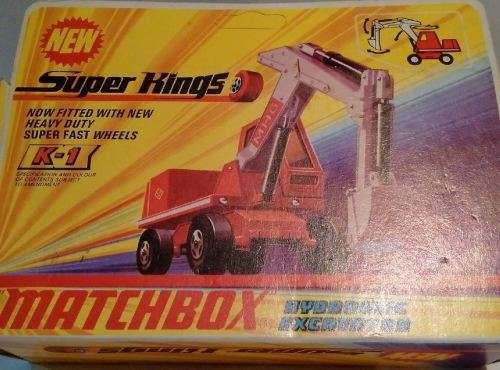 Matchbox Superkings Hydraulic Excavator