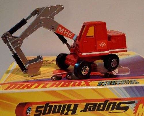 Matchbox Superkings Hydraulic Excavator