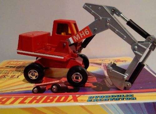 Matchbox Superkings Hydraulic Excavator