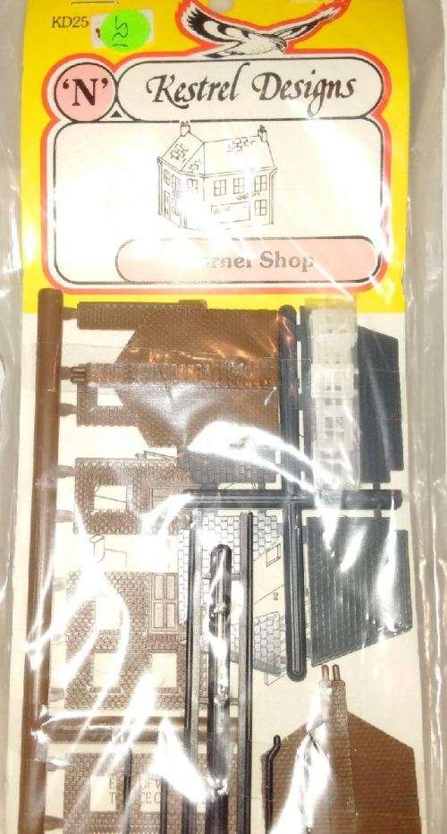 Kestrel Corner Shop Building Kit - N Scale