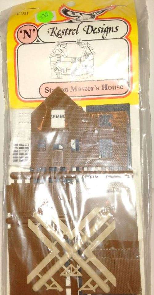 Kestrel Station Masters House Building Kit - N Scale
