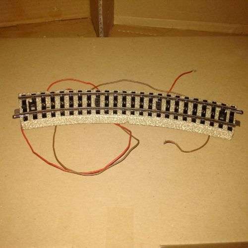 Märklin M Rail - Curve Rail Enhanced to Take Power  - HO Scale