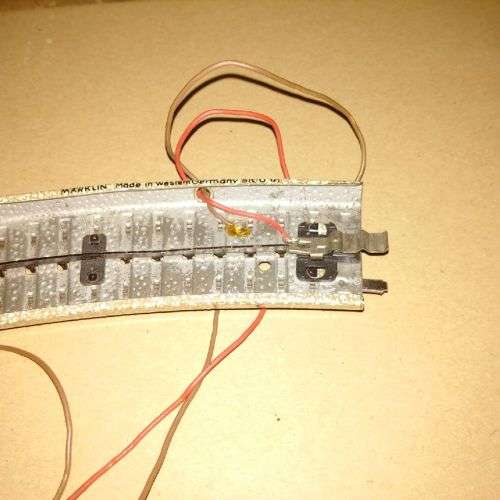 Märklin M Rail - Curve Rail Enhanced to Take Power  - HO Scale