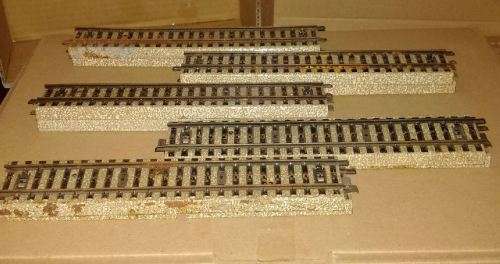 Märklin M Rail - 10 x Straight Rails  - HO Scale