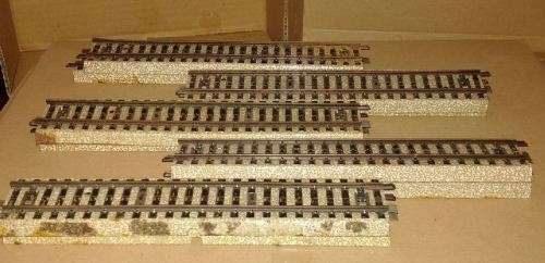 Märklin M Rail - 10 x Straight Rails  - HO Scale