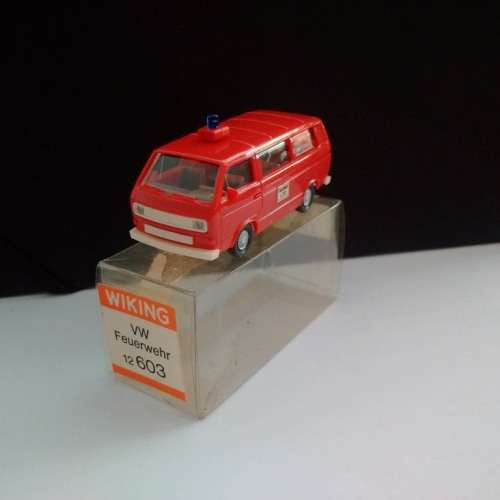 Wiking Volkswagen Kombi Fire Department - 1/87 Scale