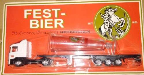 EKBG Scania Beer Lorry - Fest Bier - 1/87 Scale