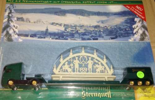 DGD MB Abnormal Load Beer Lorry - Sternquell - 1/87 Scale