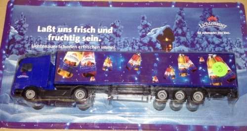 Adtruck MB Actross Lorry - Lichtenauer - 1/87 Scale