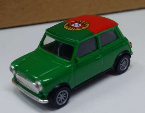 Herpa Mini Cooper - Porugal - 1/87 Scale