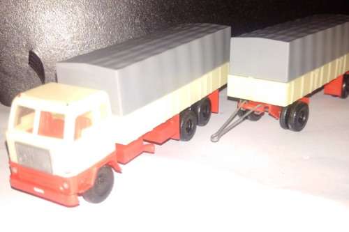 Truck & Trailer - Oldschool DDR- 1/87 scale