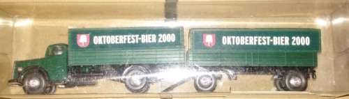 Hummer Oldtimer Beer Truck & Trailer - Spaten - 1/87 Scale