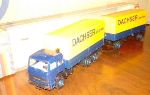 Herpa Magirus Truck & Trailer - Dacsher - 1/87 Scale