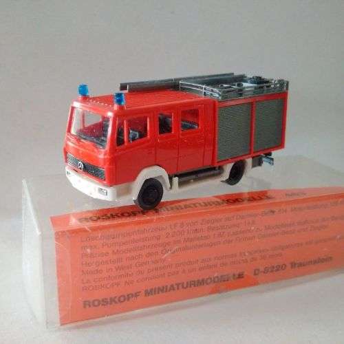 Roskopf Mercedes Benz Fire Rescue Truck - 1/87 scale
