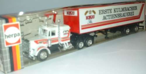 Herpa Peterbilt Beer Lorry - Eku- 1/87 Scale