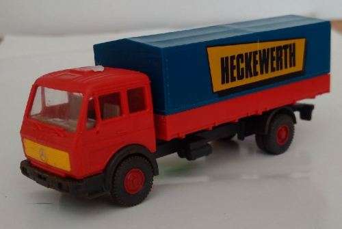 Wiking Mercedes Benz Truck - Heckewerth - /87 Scale