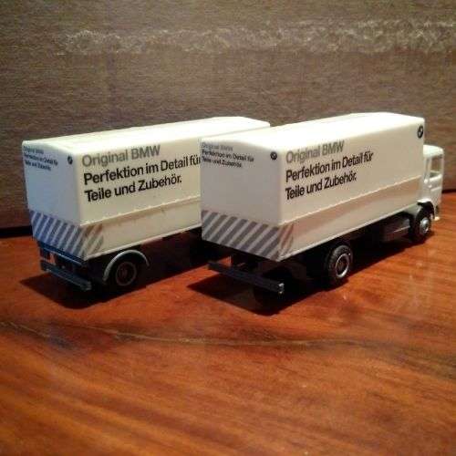 Herpa M.A.N. Truck & Trailer - BMW Spares - 1/87 Scale