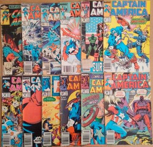 Captain America - 43 Issue Lot - Marvel Comics - Reserve Auction