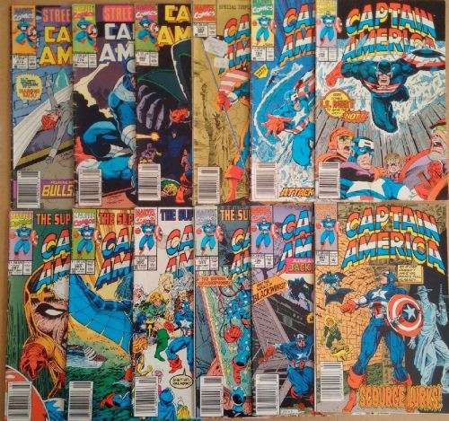 Captain America - 43 Issue Lot - Marvel Comics - Reserve Auction