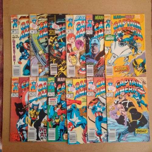 Captain America - 43 Issue Lot - Marvel Comics - Reserve Auction