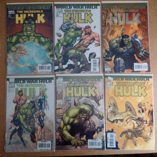 The Incredible Hulk  - 6 Comics - Marvel Comics