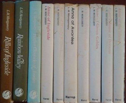 Anne of Green Gables by LM Montgomery - Full Set of Harcbacks