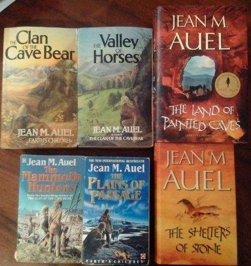 Jean M Auel - Clan of the Cave Bear - Full Set of 6 Books - Mixed Formats