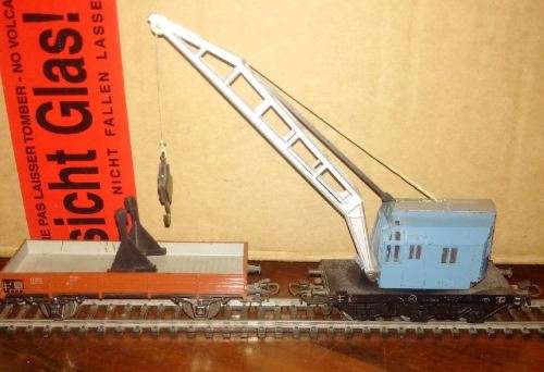 Märklin DB Railway Crane - HO scale