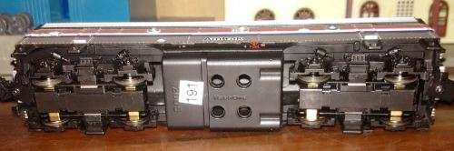 Amtrak Train - 2 Locomotives, 2 Coaches, Mixed Makes  - HO Scale