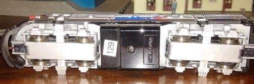 Amtrak Train - 2 Locomotives, 2 Coaches, Mixed Makes  - HO Scale