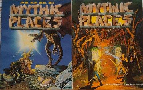 Mythic Places 2 Scenario Book Set  -  Ars Magica 2nd Edition