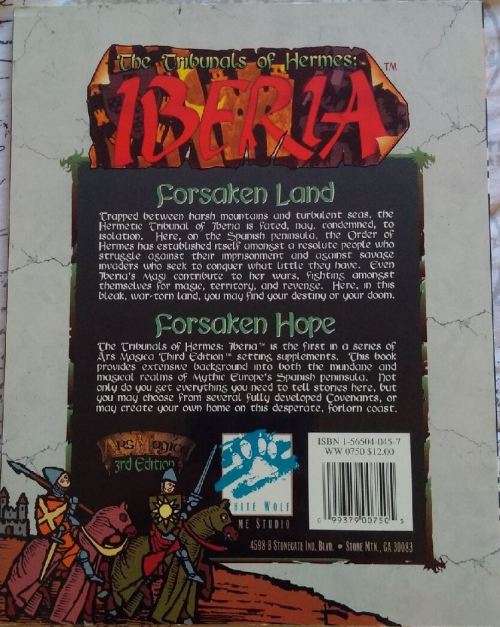 The Tribunals of Hermes: Iberia - Ars Magica 3rd Edition Guide to the War-Torn Lands of Spain