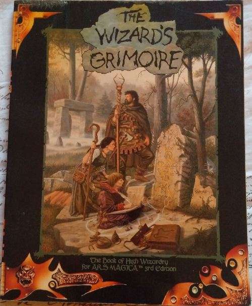 The Wizards Grimorie Ars Magica 3rd Edition Book of High Wizardry