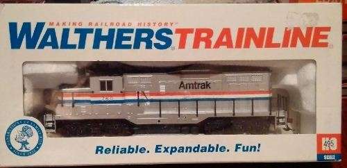 Walthers / Lima / Frateschi etc Amtrak Set - Loco and 5 Coaches - LOOK - HO Scale