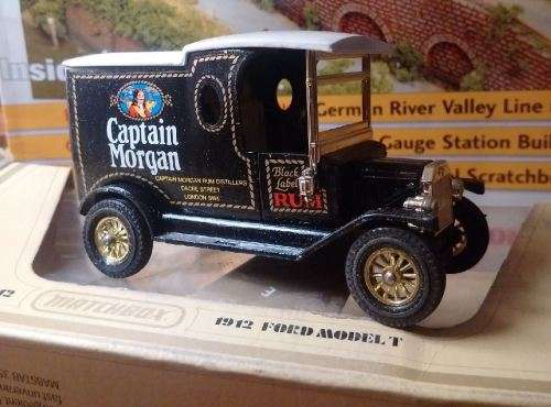 Matchbox Ford Model T 1912 - Captain Morgan Rum- Models of Yesteryear