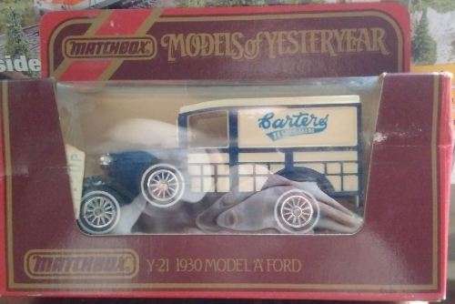 Matchbox Model A Ford 1930 - Carters - Models of Yesteryear