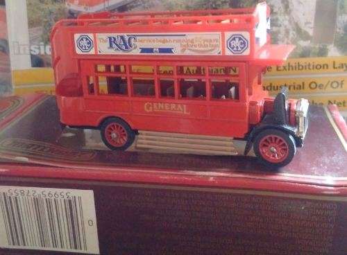 Matchbox A.E.C. Omnibus 1922 - RAC - Models of Yesteryear