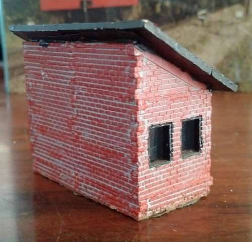 Brick Office - HO Scale