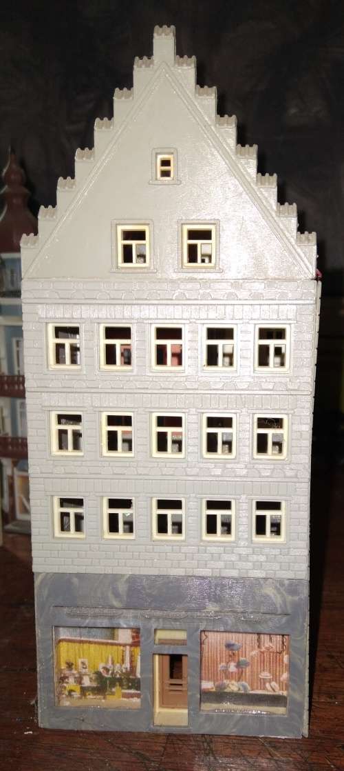 Faller etc, 4 Multi Story Town Houses Block - HO Scale