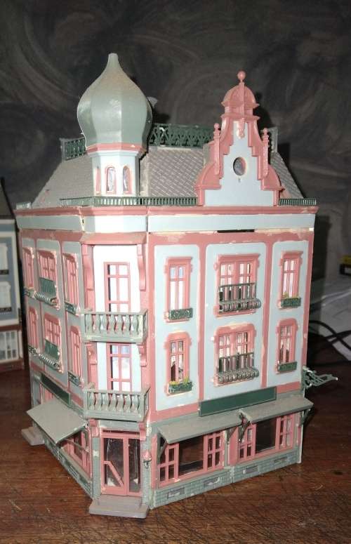 Faller etc, 4 Multi Story Town Houses Block - HO Scale