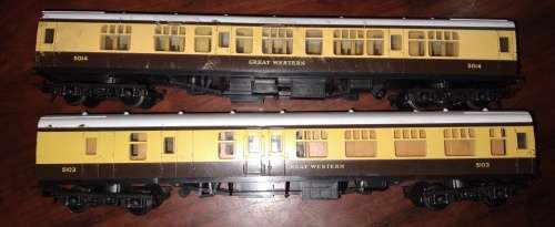 Lima - 2 GWR Coaches - OO Scale