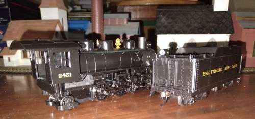Bachmann 2-6-2 Steam Locomotive `Prairie` - Baltimore and Ohio - HO Scale