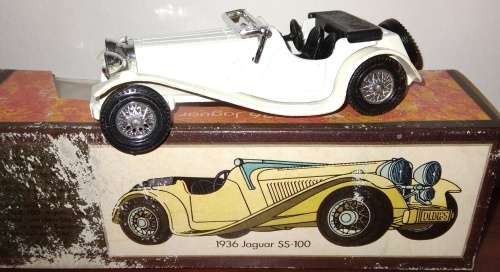 Matchbox Jaguar SS-100 1936 - Models of Yesteryear