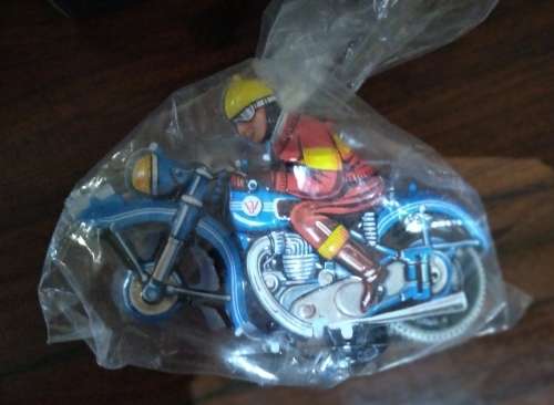 Tinplate Motorcycle Toy Kit - Tucher and Walter Nürnberg