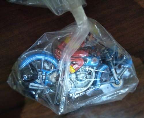 Tinplate Motorcycle Toy Kit - Tucher and Walter Nürnberg