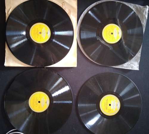 4 x Gramaphone records - Haydn Sinfonie 91 / Mozart Don Giovanni and Figaros Wedding