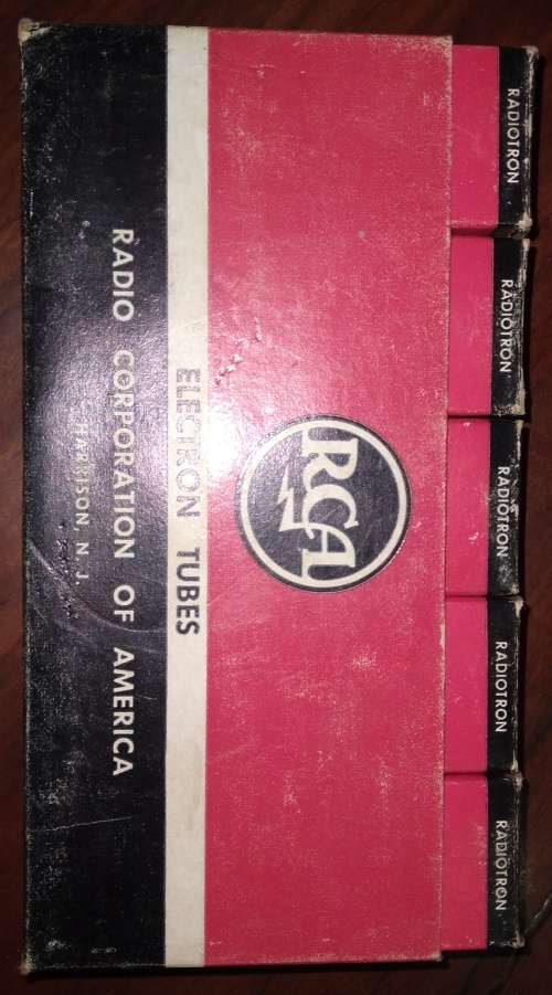 RCA - Set of 5 x 6SN7GTB Vacuum Valve / Tube for Amp