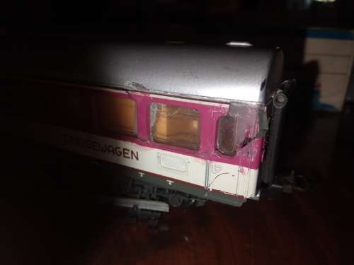 Lima DB Restaurant Coach - Damaged - HO