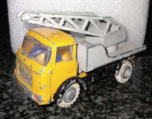 Vintage FJ (France Jouets) - Berliet GAX Crane Truck - Price adjusted for Bobshop Shipping
