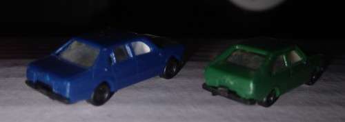 2 x Z Scale Cars - Set B